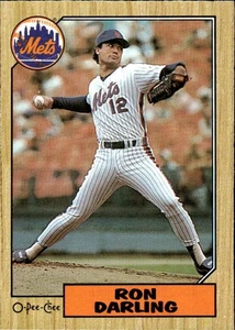1987 O-Pee-Chee Ron Darling - Picture 1 of 2