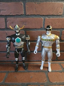 Power Rangers Lost Galaxy 1999 Action Figure Walkie-Talkie Magna & Silver - Picture 1 of 6