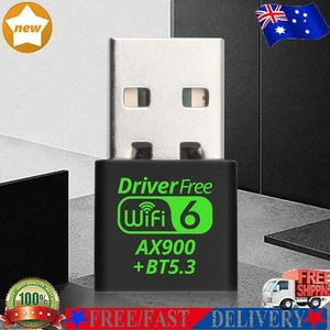 Bluetooth-Compatible 2in1 Dongle 900Mbps USB WiFi Network Wireless Wlan Receiver - Afbeelding 1 van 12