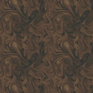 Timeless Treasures - Happiness In A Cup - Coffee Steam Texture - Brown, BTY - Picture 1 of 5