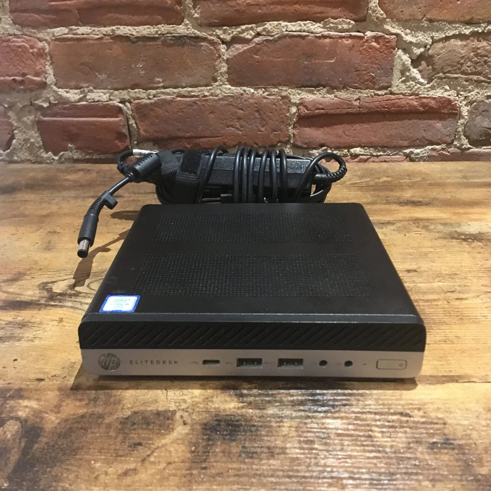 Mini escritorio HP EliteDesk 800 G3 - i5-6500 3,2 GHz, 8 GB RAM, 500 GB HDD, Win 10 Foto 1 de 1