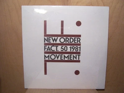 NEW ORDER - Movement LP Fact50 1982 ? Issue B Music NEW 023138305014 - Image 1 of 3