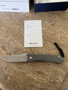 Chris Reeve Knives Umnumzaan - Sand Blasted / Drop Point MagnaCut Blade - Picture 1 of 2