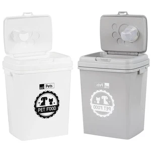 40L Großer Tierfutter Aufbewahrungsbehälter Eimer Luftdicht Futterbox Organizer für Hund Katze - Bild 1 von 15