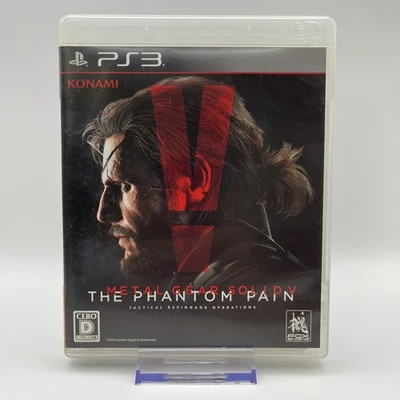 Metal Gear Solid V Phantom Pain - Konami PS3 Playstation3 NEW SEALED Japan Good! - Image 1 of 4