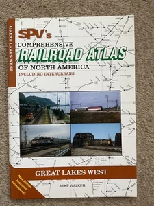 SPV Comprehensive Railroad Atlas of North America Great Lakes West - Picture 1 of 2