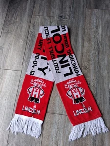 Lincoln City Football Schal Vintage 2018 Wembley - Bild 1 von 2
