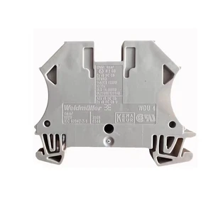 WDU 4 per morsettiera Weidmuller 4 mm morsettiera 100 pezzi nuovo 1020100000 - Foto 1 di 2