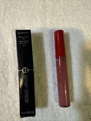 Giorgio Armani  Lip Maestro Intense Velvet Color - Rose Sand 523 6.5ml .22floz - Image 1 of 4