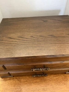 Vtg/Baily/Banks /Biddle/silverware /Chest/mint/17 X 12” - Picture 1 of 12