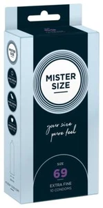 Condón Mister Size Condón 69MM 3 10 36 Pieza Superfino Individual Tamaño - Imagen 1 de 12