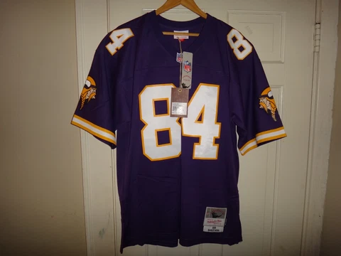 Randy Moss 1998 Mitchell & Ness Vikings Men's Throwback Legacy Jersey $160 Cover