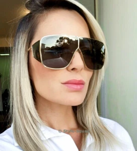 Huge Spector Oversized XXL Metal Aviator Spoiler Arm Navigator Sunglasses 4881 - Picture 1 of 14
