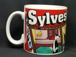 VTG 1995 Looney Tunes Sylvester & Tweety Classic Decal Mug #29348, Mint/Unused - Bild 1 von 12