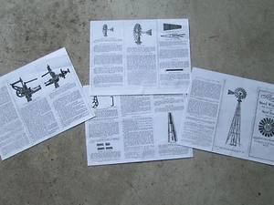 Baker Monitor Steel "K , J & H" Windmill Descriptive Brochure - Picture 1 of 2