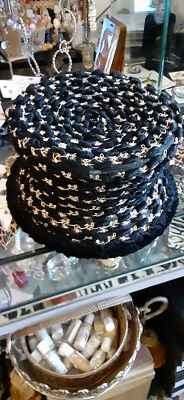 Sombrero de cubo vintage Finesse para mujer trasero/multicolor ¡EVC!! Foto 1 de 3