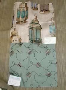 Cowtan & Tout Manuel Canovas Essaouira Moroccan Lantern Remnant & Coord Stripe - Picture 1 of 4