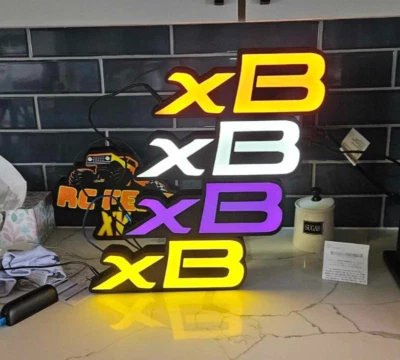 Scion XB  led  light box  sign wall mount or free standing Usb c powered - Image 1 of 4