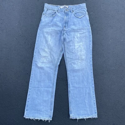 Vintage Urban Up Pipeline Blue Skater Jeans Grunge Boro Denim Stitched Men 32x30 - Image 1 of 4