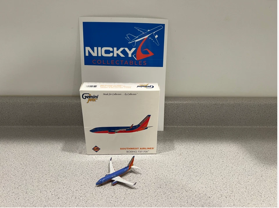 Gemini Jets 1:400 Southwest Airlines Boeing 737-700 GJSWA1357 N478WN RARO Foto 1 de 1
