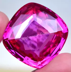 FLAWLESS 163.20 Ct Natural Mogok Pink Ruby Jali CERTIFIED Stunning Gemstone - Picture 1 of 7