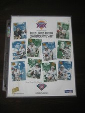 Misc. Upper Deck Commemorative Event 8x10 Autographed Sheets-NEW/UNUSED