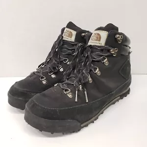 The North Face Back To Berkeley Herren Größe 9 Eispickelsohlen Leder Stiefel Schwarz - Bild 1 von 14