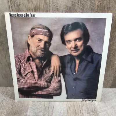 Willie Nelson & Ray Price ‎– San Antonio Rose Vinyl, LP 1980 Columbia‎– JC 36476 - Image 1 of 4