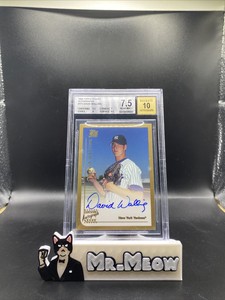 1999 Topps Traded Autographs #T71 David Walling BGS 7.5 AUTO 10!
