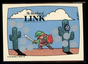 ZELDA II THE ADVENTURE OF LINK 1989 Topps Nintendo Scratch Off Screen 9 NM C1 - Picture 1 of 2