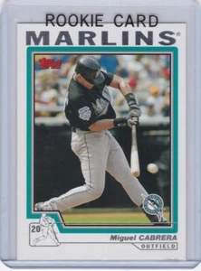 MIGUEL CABRERA ROOKIE CARD Topps Baseball RC Miggy MARLINS DETROIT TIGERS MINT!! - Picture 1 of 2