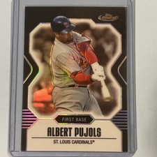 ⚾️2007 Topps Finest Black Refractor Albert Pujols 64/99 Mint!⚾️