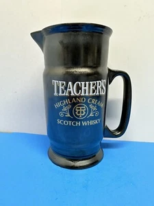 Teachers Scotch Whiskey Highland Cream 7.5 inch tall Pitcher - Picture 1 of 8