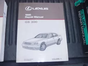 OEM GENUINE 1995 Lexus GS300 Factory Service Shop Repair Manual Vol 1 RM406U1 - Picture 1 of 1
