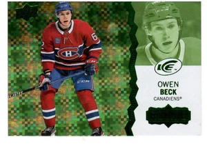 2023-24 UPPER DECK UD ICE OWEN BECK GREEN PARALLEL RC #104 - Picture 1 of 1