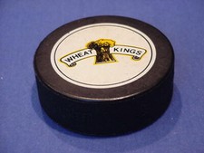Brandon Wheat KIngs - Western Hockey League Puck - WHL 