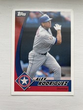 2002 Topps Post Cereal Alex Rodriguez (#1 of 30) Texas Rangers