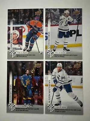 2023-24 Upper Deck Game Dated Moments Singles - Pick from List - Image 1 of 2