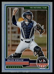 2023 Panini Stars & Stripes MACON WINSLOW SILVER PRIZM #19 - Picture 1 of 2