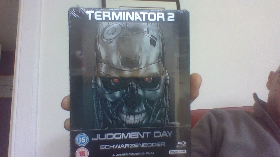 Terminator 2 Judgment Day & UK Blu-ray Steelbook Judgement Skynet T2