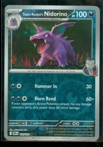 Pokemon TEAM ROCKET'S NIDORINO 118/182 - Destined Rivals - Rev Holo - MINT - Picture 1 of 1