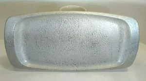 Vintage West Bend Serviertablett gehämmert Aluminium 14 3/4 x 7 1/2  - Bild 1 von 5