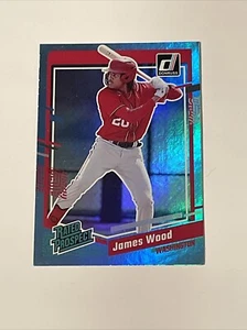 2023 Donruss James Wood Rated Prospect #80 Washington Nationals - Picture 1 of 2