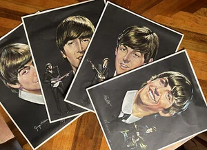 The Beatles  Volpe Color Portrait Posters - Picture 1 of 3
