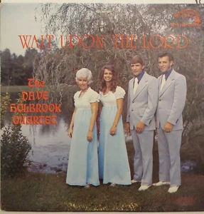 Wait Upon Lord DAVE HOLBROOK QUARTET Songs of Sharon Southern Gospel SLPS-1081 - Picture 1 of 3