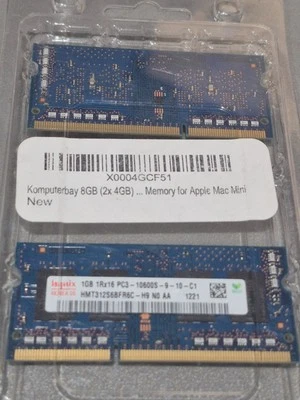 Memory  Apple Mac Mini see pictures - Image 1 of 2