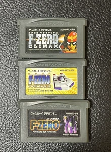 Lot 3 F-Zero & Legend of Captain Falcon & Climax set Nintendo GBA Japan Version - Picture 1 of 2