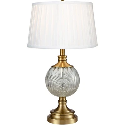 Dale Tiffany SGT16158F Mitre Table Lamp Antique Bronze - Image 1 of 2