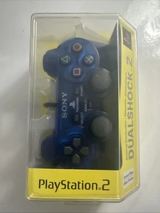 BEAND NEW & SEALED OEM PS2 PLAYSTATION 2 DUALSHOCK 2 OCEAN BLUE CONTROLLER - Bild 1 von 10