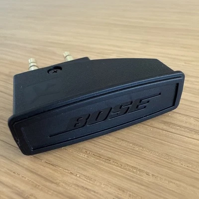 Adaptador de avión de línea aérea GENUINO 3,5 MM Bose QC25 QC35 QuietComfort 2 3 auriculares Foto 1 de 4